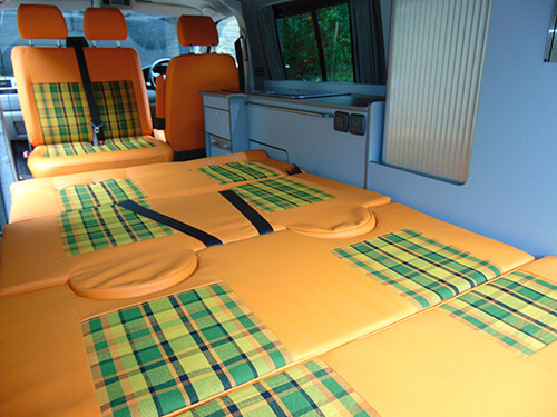 Volkswagen Transporter T5 – Camper Full 6”x5” double bed