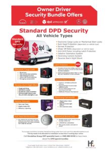 All Vans Standard DPD Vehicle Security