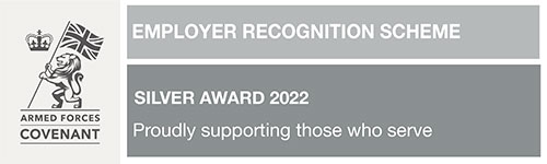 Armed Forces Covenant Employer Recognition Scheme Silver Award